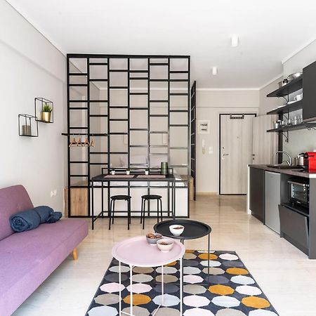 Modern Studio Close To Waterfront Szaloniki Kültér fotó