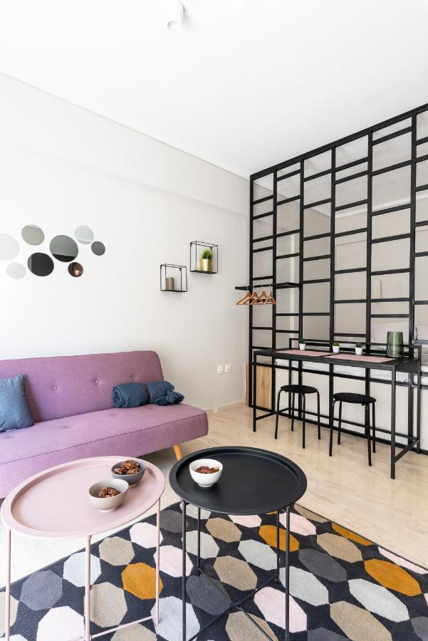Modern Studio Close To Waterfront Szaloniki Kültér fotó